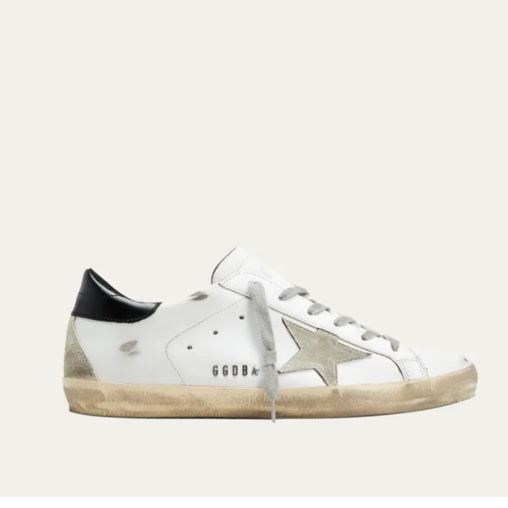 Golden Goose Super Star Mixed Leather Sneakers